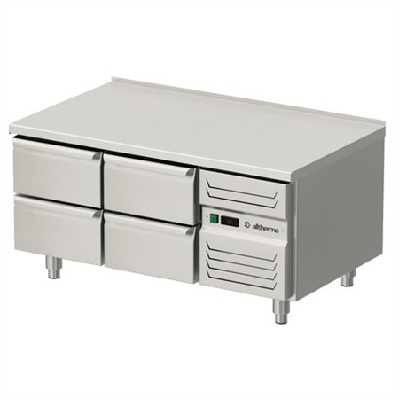 Grillkylbänk Allthermo 4 lådor 1200mm