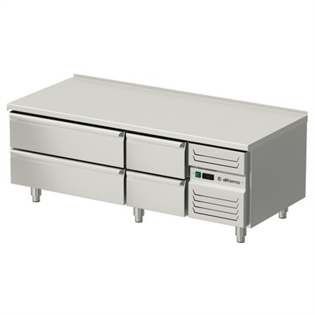 Grillkylbänk Allthermo 4 lådor 1600mm